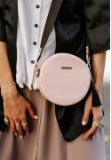Фото Кругла сумочка Tablet барбі - рожева